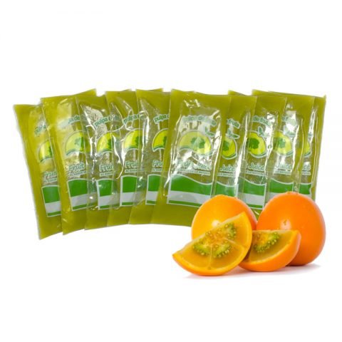 Pulpa de Lulo – Paquete 10 x 100g - Fruit Juice Colombia